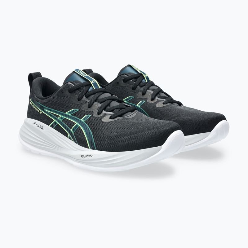 ASICS Gel-Cumulus 27 vyriški bėgimo bateliai juoda/šviesiai geltona 3