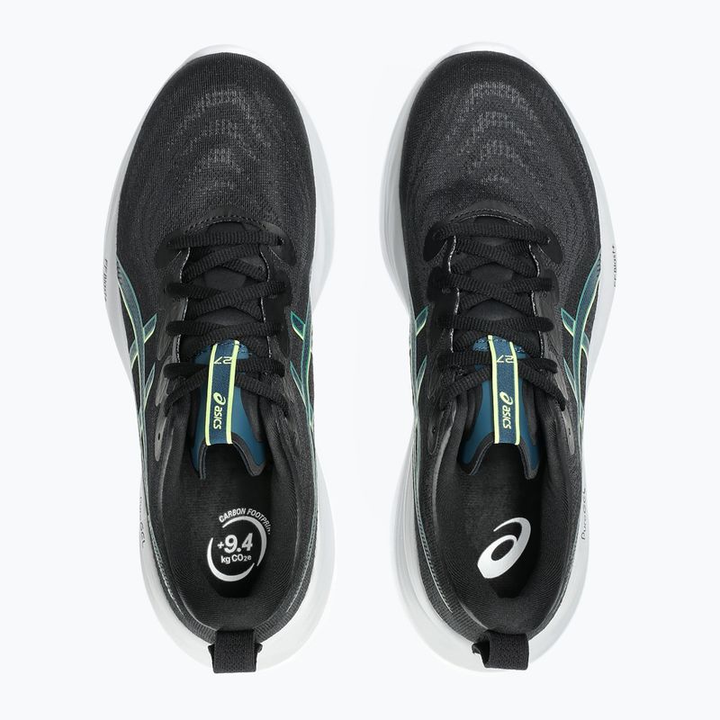 ASICS Gel-Cumulus 27 vyriški bėgimo bateliai juoda/šviesiai geltona 6