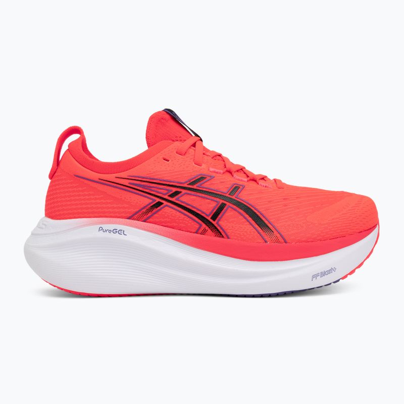 ASICS Gel-Nimbus 27 vyriški bėgimo bateliai flash red/black 2