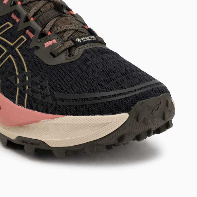 Moteriški bėgimo batai ASICS Gel-Trabuco 13 GTX black/lemongrass 7