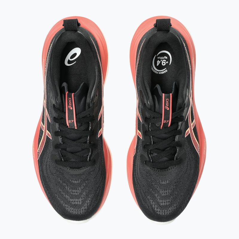 Moteriški bėgimo batai ASICS Gel-Cumulus 27 black/orange glow 14