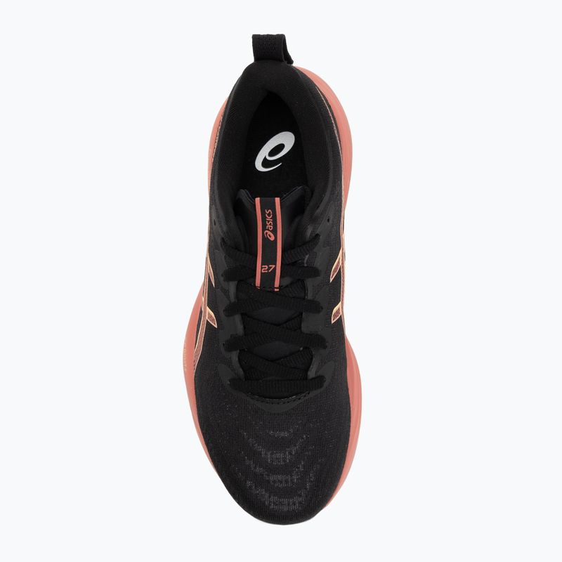 Moteriški bėgimo batai ASICS Gel-Cumulus 27 black/orange glow 5