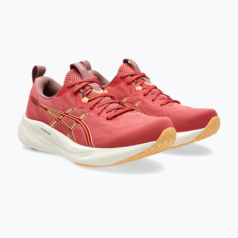 Asics Gel-Pulse 16 moteriški bėgimo bateliai tamsiai rožinės spalvos molio/orange glow 3