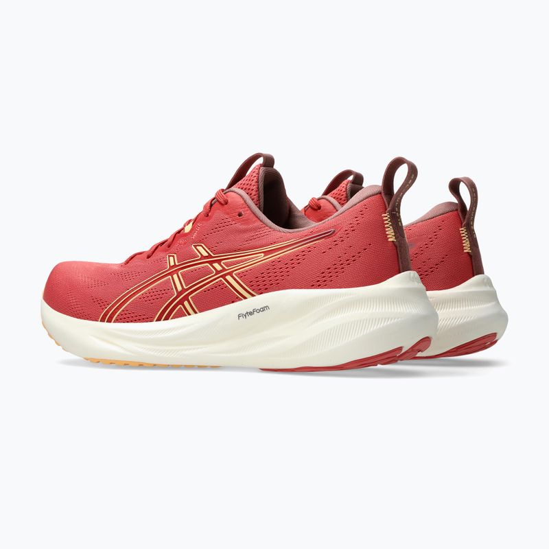 Asics Gel-Pulse 16 moteriški bėgimo bateliai tamsiai rožinės spalvos molio/orange glow 4