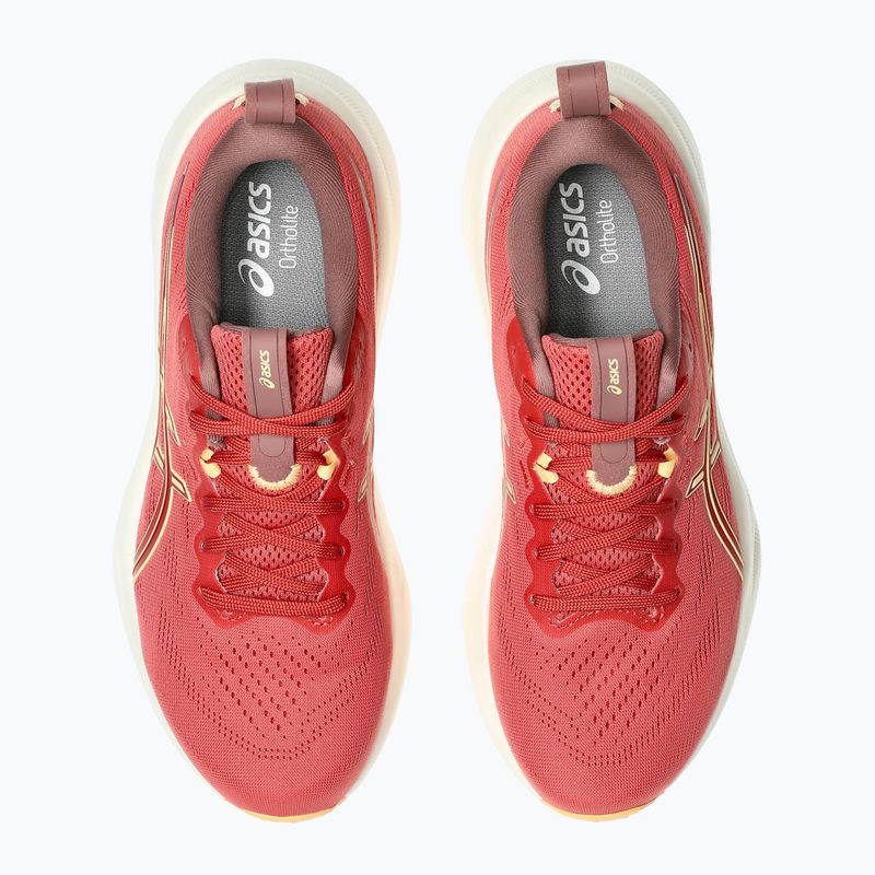 Asics Gel-Pulse 16 moteriški bėgimo bateliai tamsiai rožinės spalvos molio/orange glow 7