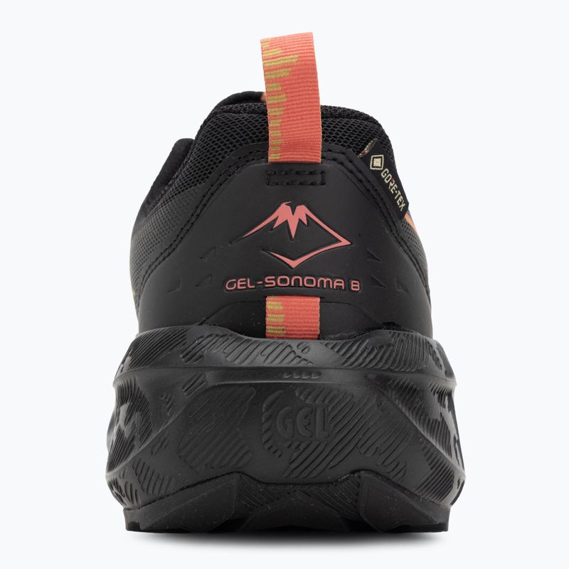 Moteriški bėgimo batai ASICS Gel-Sonoma 8 GTX black/dark pink clay 6
