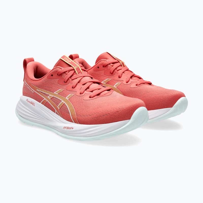 ASICS Gel-Cumulus 27 moteriški bėgimo bateliai tamsiai rožinės spalvos clay/cream 3