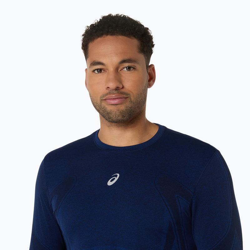 Vyriški bėgimo marškinėliai ilgomis rankovėmis ASICS Road Seamless LS midnight 5