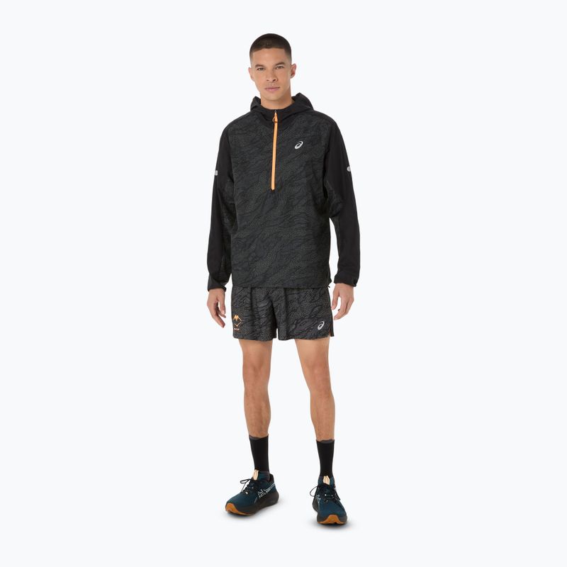 Vyriška bėgimo striukė ASICS Fujitrail Packable Windbreaker performance black 2