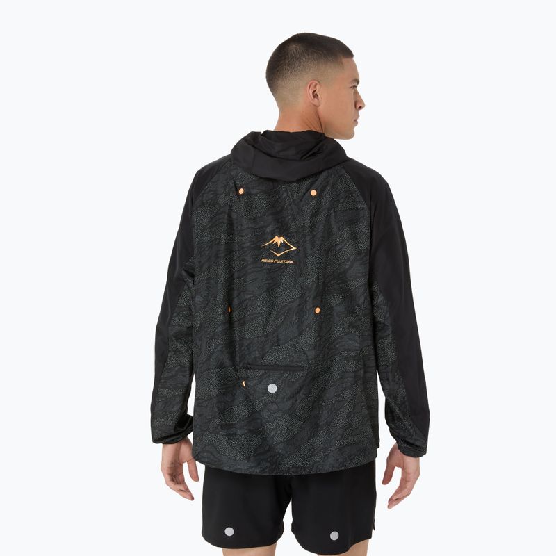 Vyriška bėgimo striukė ASICS Fujitrail Packable Windbreaker performance black 3