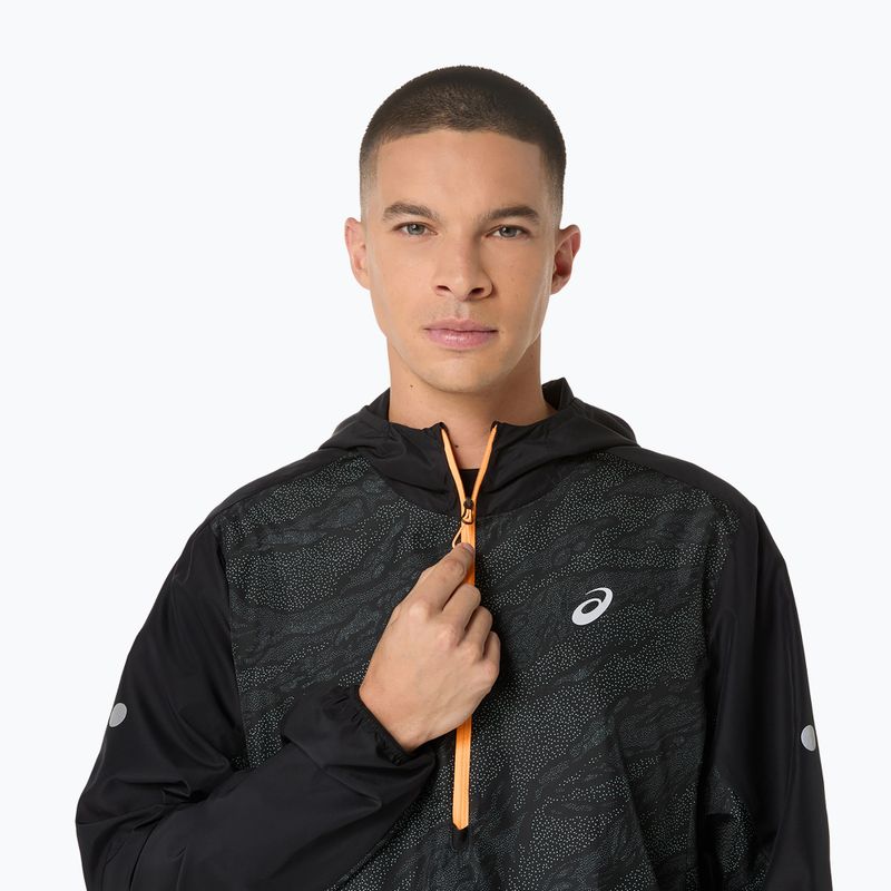 Vyriška bėgimo striukė ASICS Fujitrail Packable Windbreaker performance black 5