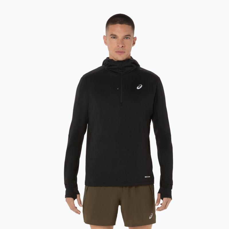 Vyriškas bėgimo džemperis ASICS Road Winter Hoodie performance black