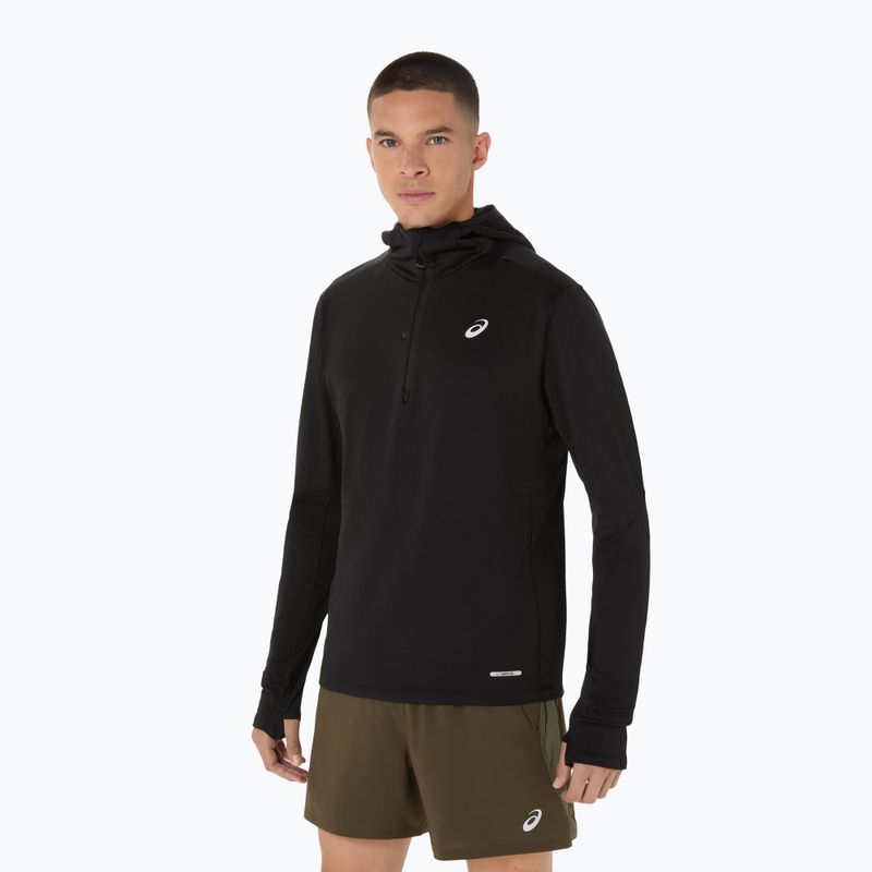 Vyriškas bėgimo džemperis ASICS Road Winter Hoodie performance black 4