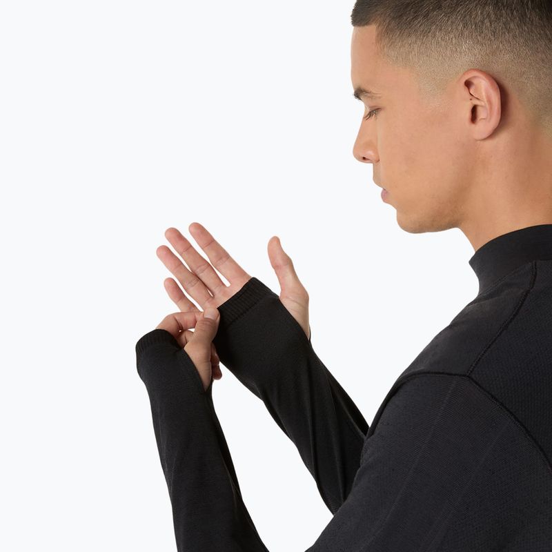 Vyriški bėgimo marškinėliai ilgomis rankovėmis ASICS Road Winter Seamless performance black 7