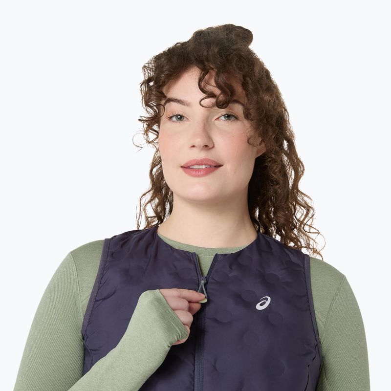Moteriška bėgimo liemenė ASICS Nagino Run Padded Gilet indigo fog 4