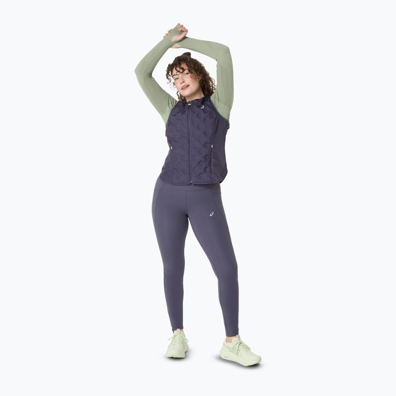 Moteriška bėgimo liemenė ASICS Nagino Run Padded Gilet indigo fog 8