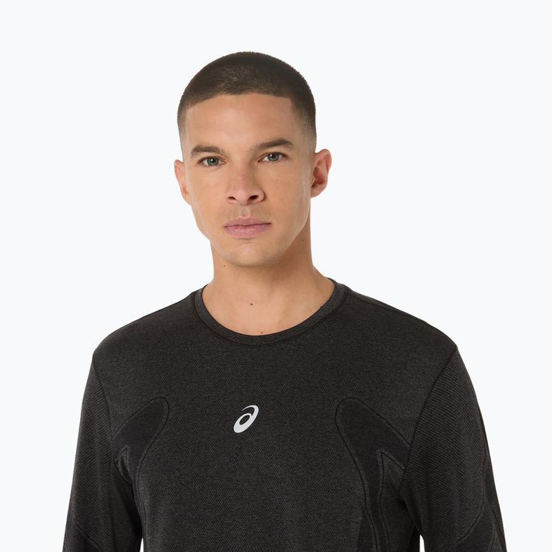 Vyriški bėgimo marškinėliai ilgomis rankovėmis ASICS Road Seamless LS performance black 5