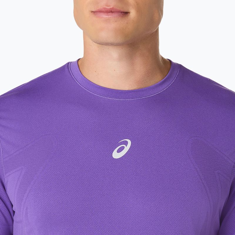 Vyriški bėgimo marškinėliai ASICS Road Seamless edo purple 5
