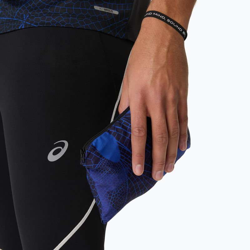 Vyriška bėgimo striukė ASICS Road Lite-Show Packable performance black/dark cobalt 11