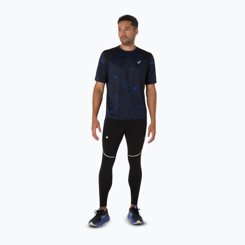 Vyriški bėgimo marškinėliai ASICS Road Lite-Show SS performance black 2
