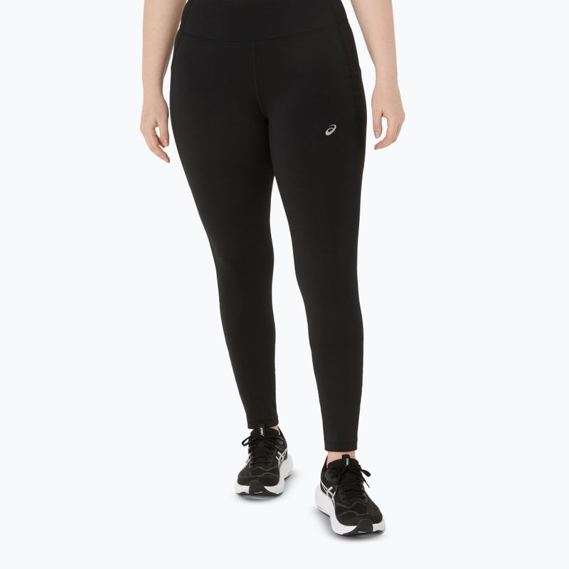 Moteriškos bėgimo tamprės ASICS Core Winter performance black