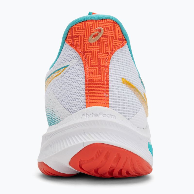 Moteriški tinklinio batai ASICS Netburner Ballistic FF 4 balti/jūros stiklas 6