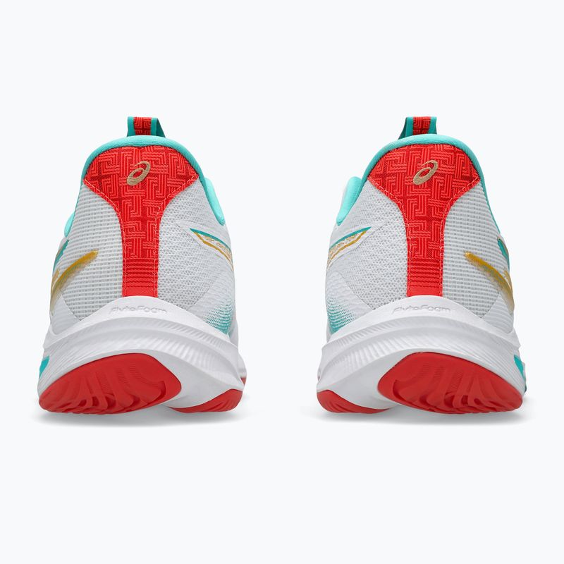 Moteriški tinklinio batai ASICS Netburner Ballistic FF 4 balti/jūros stiklas 5