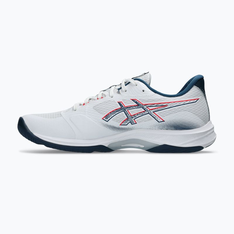Vyriški tinklinio batai ASICS Netburner Ballistic FF 4 white/mako blue 2