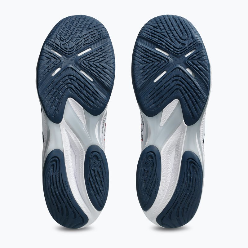 Vyriški tinklinio batai ASICS Netburner Ballistic FF 4 white/mako blue 3