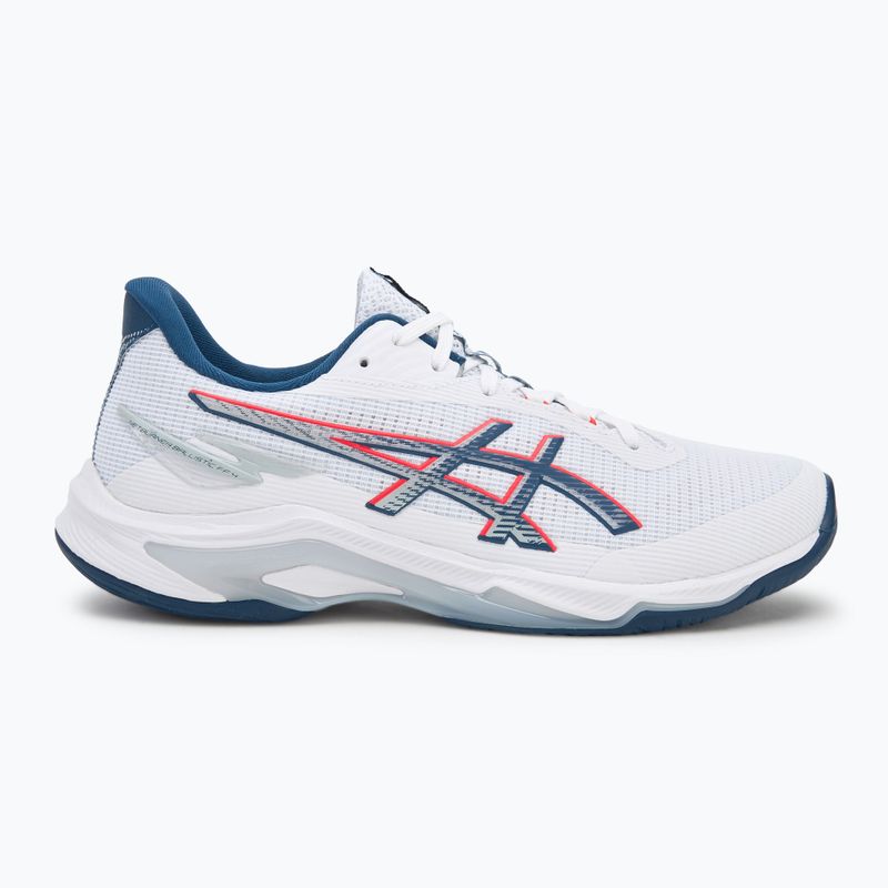 Vyriški tinklinio batai ASICS Netburner Ballistic FF 4 white/mako blue 2