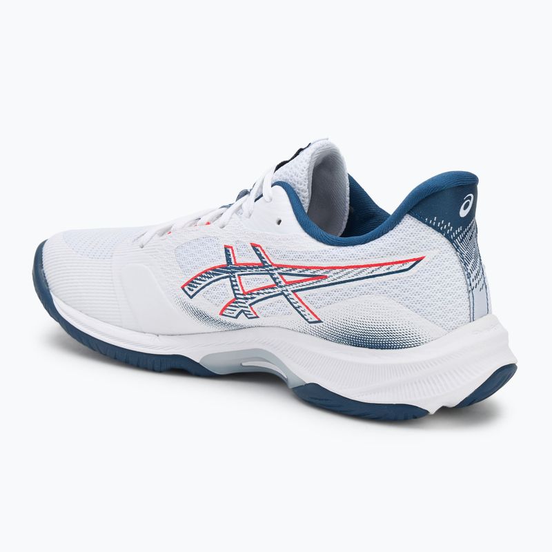Vyriški tinklinio batai ASICS Netburner Ballistic FF 4 white/mako blue 3