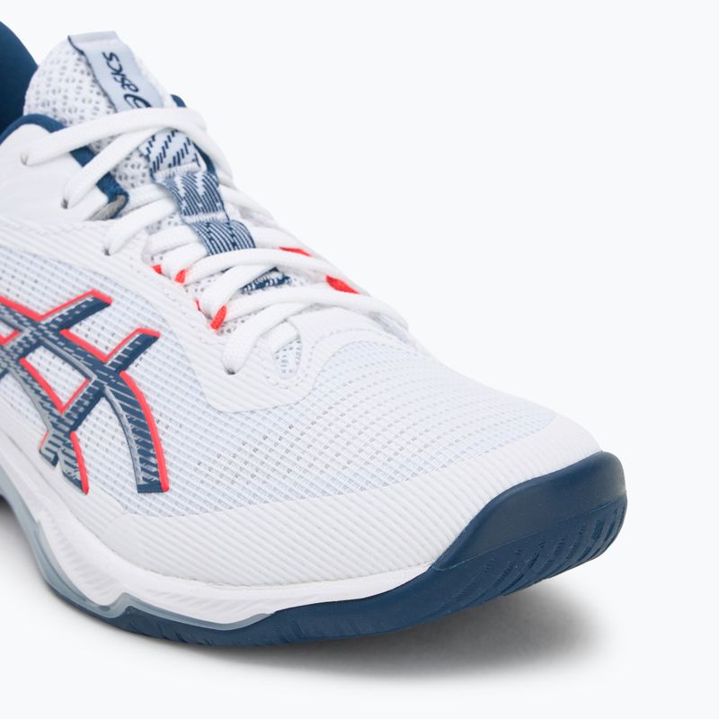 Vyriški tinklinio batai ASICS Netburner Ballistic FF 4 white/mako blue 7