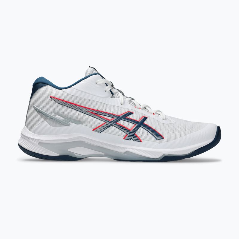 Vyriški batai ASICS Netburner Ballistic FF 4 balta/mako mėlyna 8