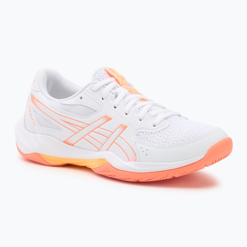Moteriški tinklinio batai ASICS Gel-Rocket 12 white/vivid coral