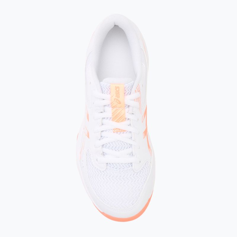 Moteriški tinklinio batai ASICS Gel-Rocket 12 white/vivid coral 5