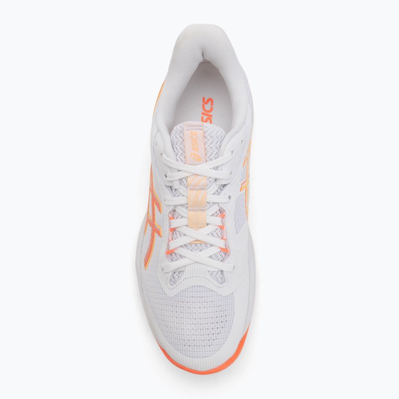Moteriški tinklinio batai ASICS Netburner Ballistic FF 4 white/vivid coral 5