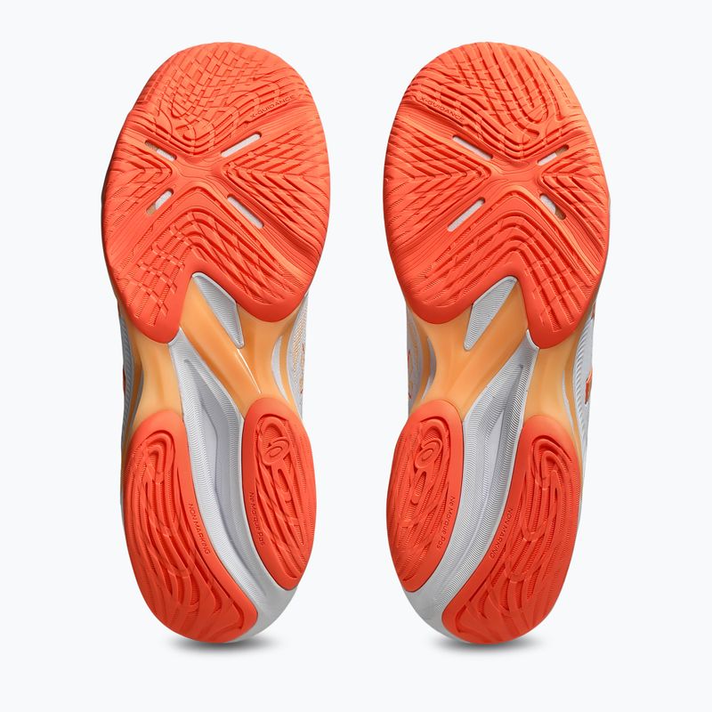 Moteriški tinklinio batai ASICS Netburner Ballistic FF 4 white/vivid coral 3