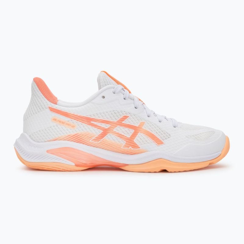 Moteriški tinklinio batai ASICS Blade FF 2 white/vivid coral 2