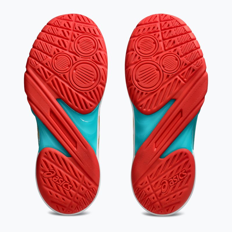 Moteriški tinklinio batai ASICS Powerbreak FF balti/jūros stiklas 13