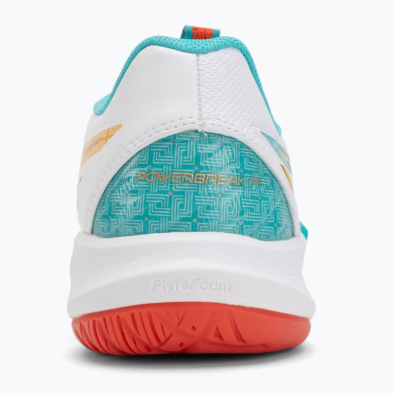 Moteriški tinklinio batai ASICS Powerbreak FF balti/jūros stiklas 6