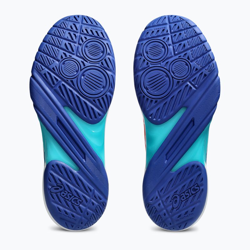 Vyriški tinklinio batai ASICS Powerbreak FF balti/asics mėlyni 13