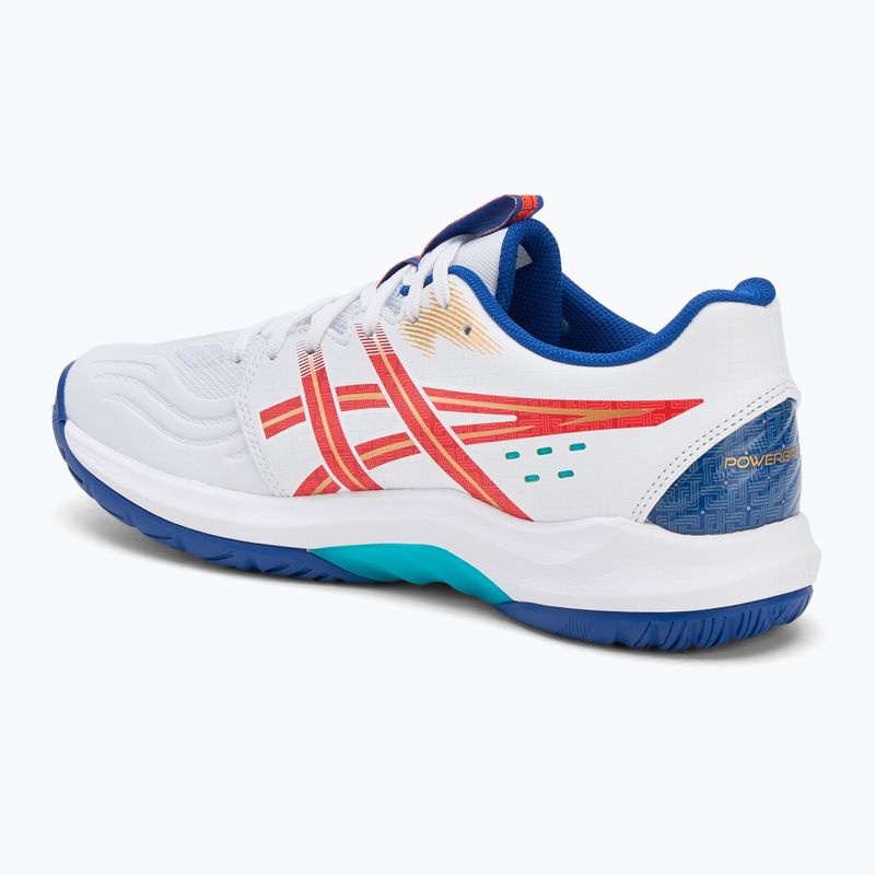 Vyriški tinklinio batai ASICS Powerbreak FF balti/asics mėlyni 3