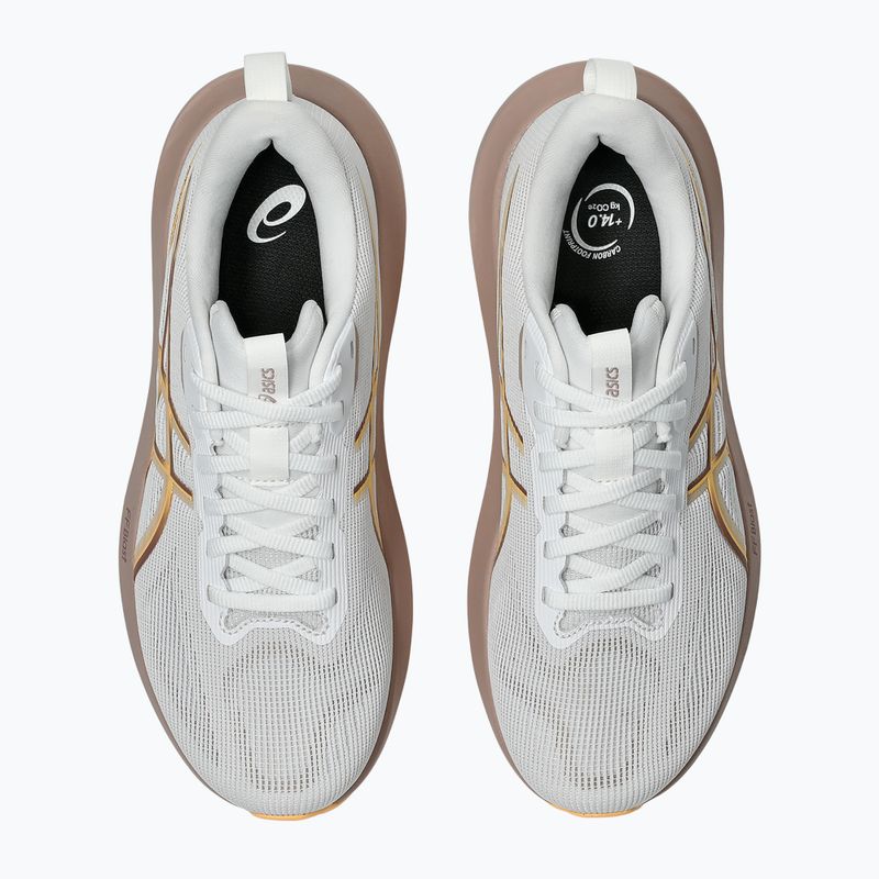 Moteriški bėgimo batai ASICS GT-1000 14 white/rubble red 5