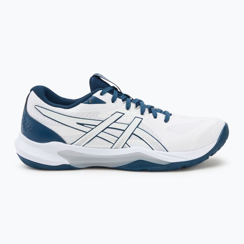 Vyriški tinklinio batai ASICS Gel-Tactic 13 white/mako blue 2