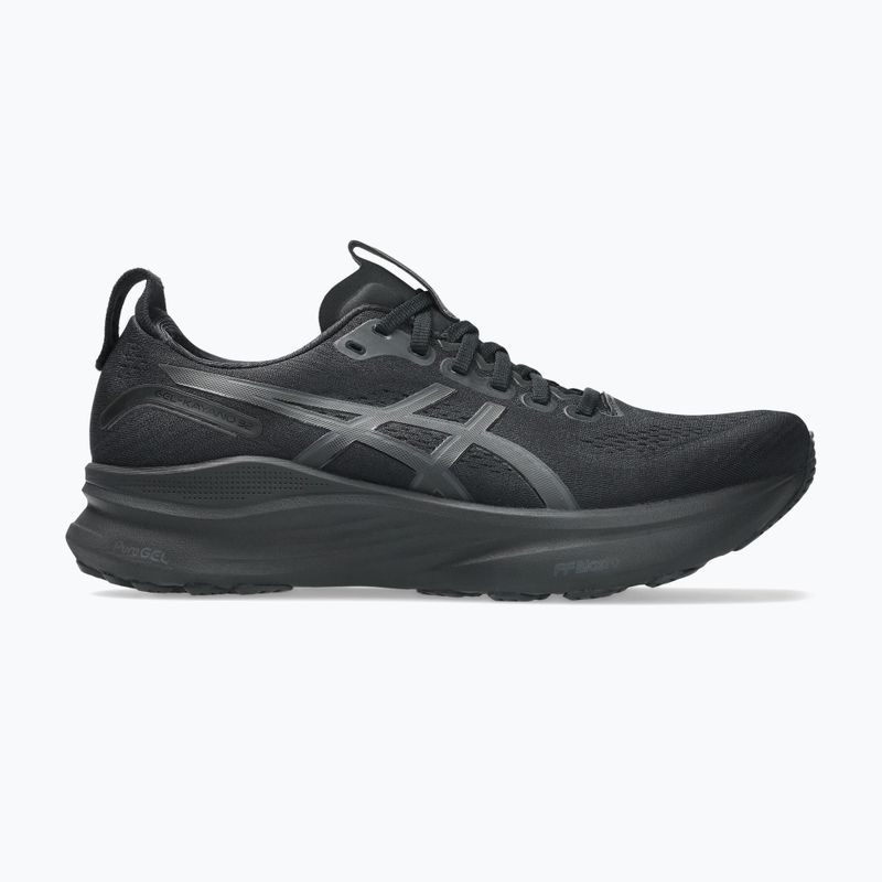 ASICS Gel-Kayano 32 vyriški bėgimo bateliai juoda/grafitinė pilka