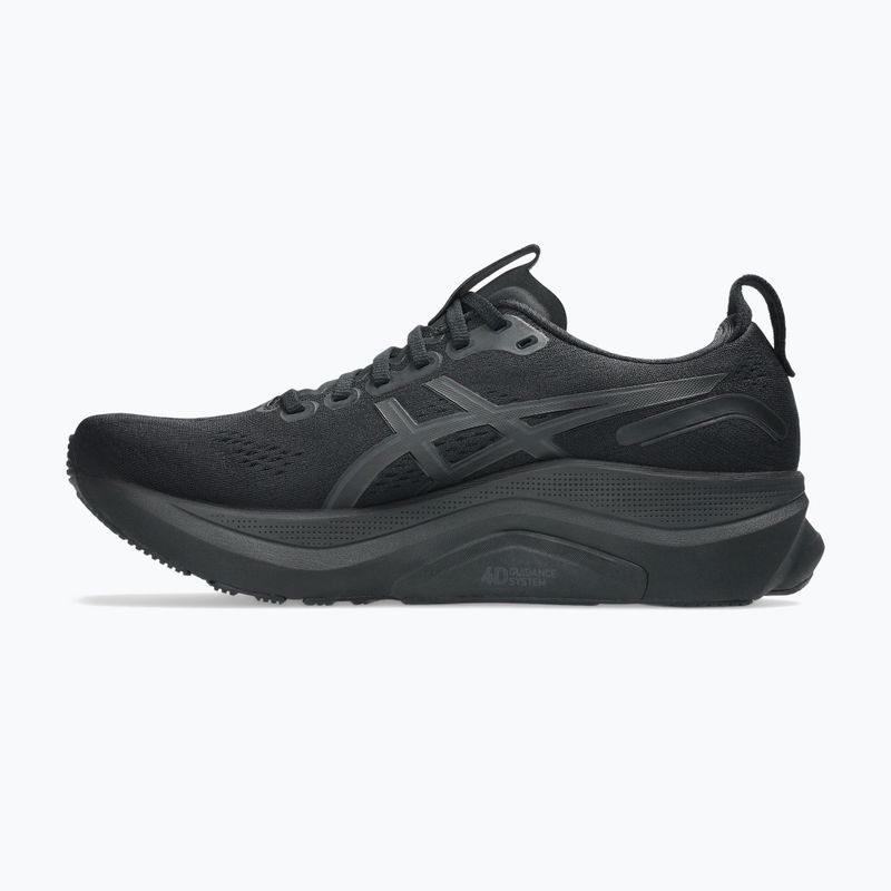 ASICS Gel-Kayano 32 vyriški bėgimo bateliai juoda/grafitinė pilka 2