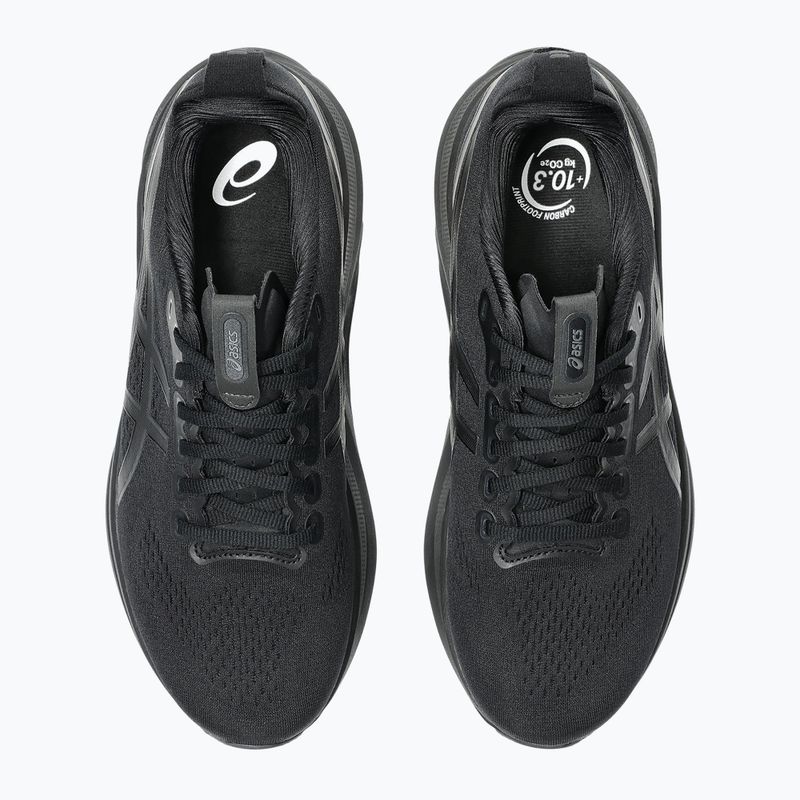 ASICS Gel-Kayano 32 vyriški bėgimo bateliai juoda/grafitinė pilka 7
