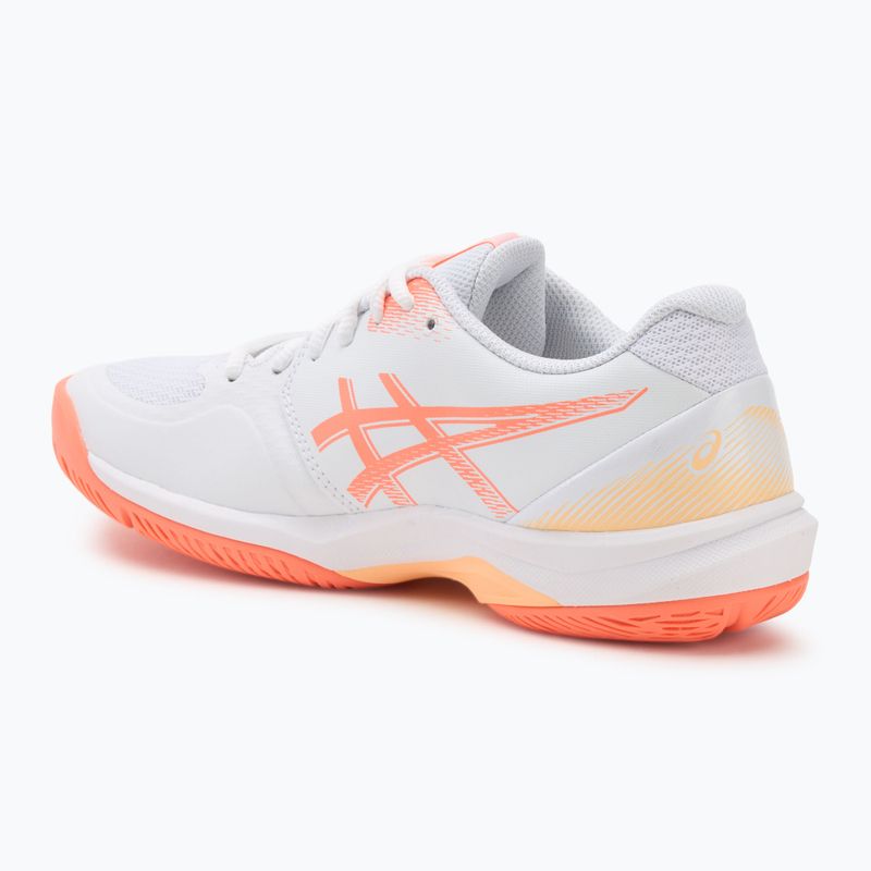 Moteriški tinklinio batai ASICS Court Hunter FF white/vivid coral 3