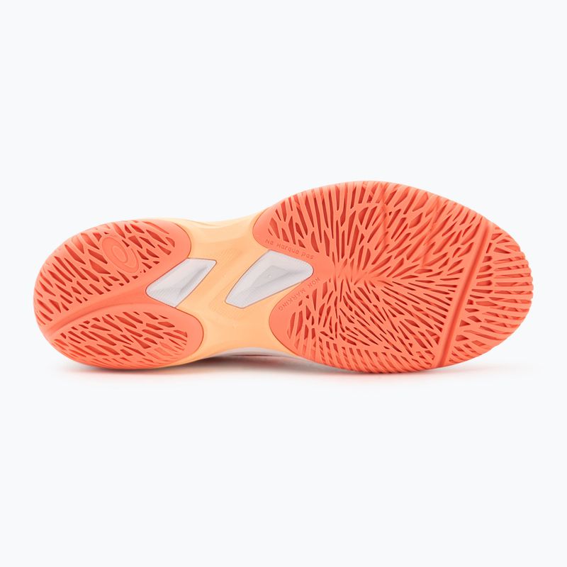 Moteriški tinklinio batai ASICS Court Hunter FF white/vivid coral 4