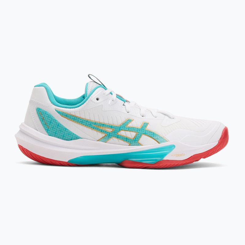 Moteriški tinklinio batai ASICS Sky Elite FF 3 balti/jūros stiklas 2